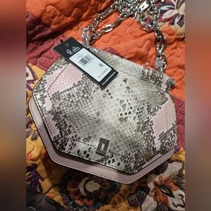 Karl lagerfeld snake print crossbody bag New